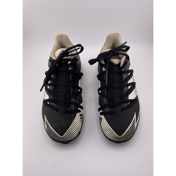 Adidas Baseball Cleats Boys Size 13Y Black Afterburner 7 MD (EG7624) - Picture 1 of 6